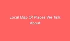 Local Map Of Places We Talk About